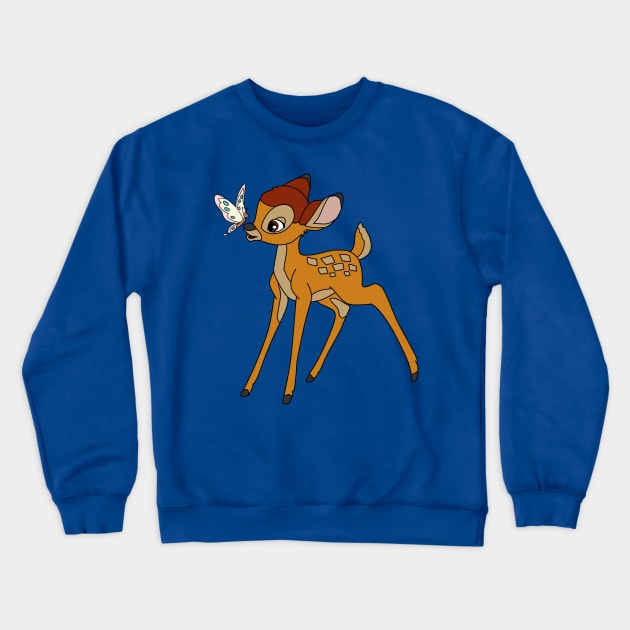 Bambi Crewneck Sweatshirt by Megan Olivia